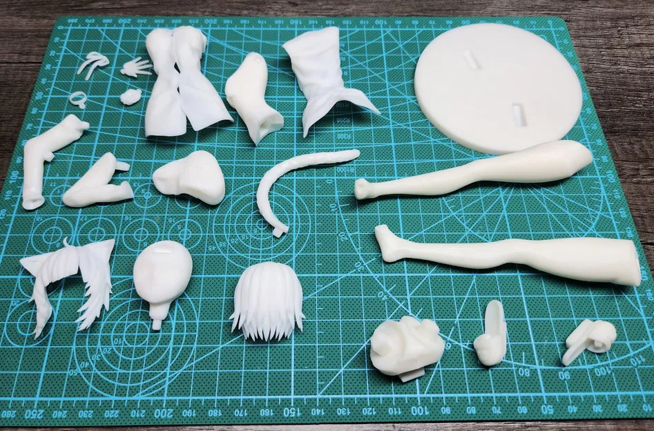 Mô hình in 3D Nekomata Okayu (猫又おかゆ) (Trang phục thứ 4) - Image 3