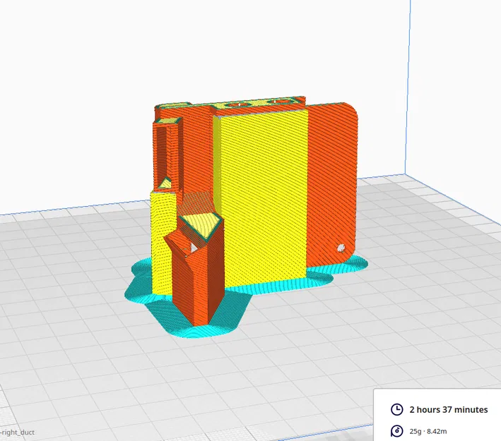 Ống dẫn quạt 5015 EZ cho Ender 3 V2 Neo - Image 4