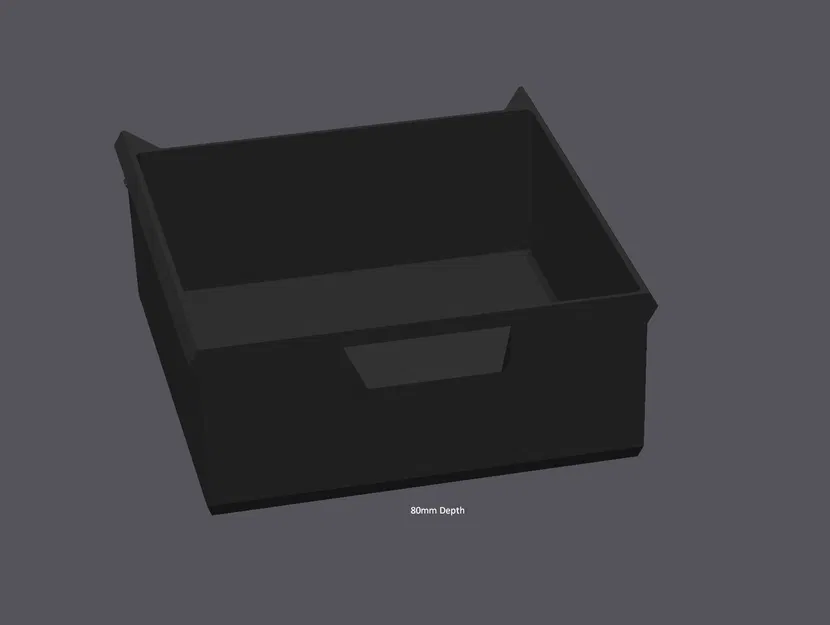 Ngăn Kéo Dưới Bàn - Độ Sâu Lớn (80mm, 100mm, 120mm, 140mm) - Image 3