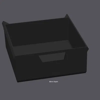 Ngăn Kéo Dưới Bàn - Độ Sâu Lớn (80mm, 100mm, 120mm, 140mm)