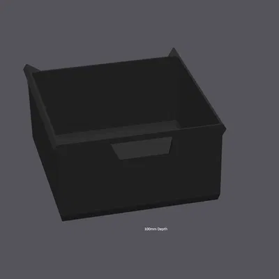 Ngăn Kéo Dưới Bàn - Độ Sâu Lớn (80mm, 100mm, 120mm, 140mm)