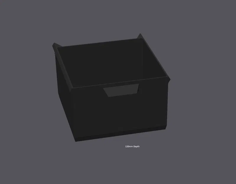 Ngăn Kéo Dưới Bàn - Độ Sâu Lớn (80mm, 100mm, 120mm, 140mm) - Image 5