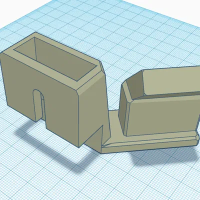 Kê đỡ khay in Halot One (Khe hở rộng hơn)