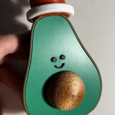 Trái bơ cười có chỗ cất đồ bí mật