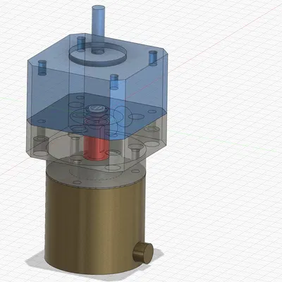 Bộ chuyển đổi cho bộ mã hóa quang cho động cơ bước bánh răng MMU2S