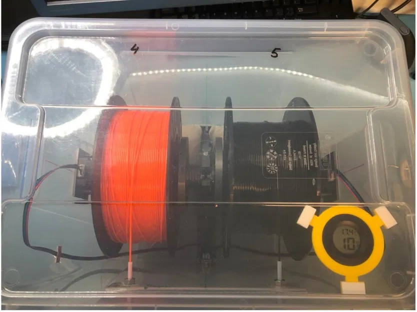 Hộp Sấy Có Giá Đỡ Cuộn Dây Tự Động Cuốn MMU2 - Image 6