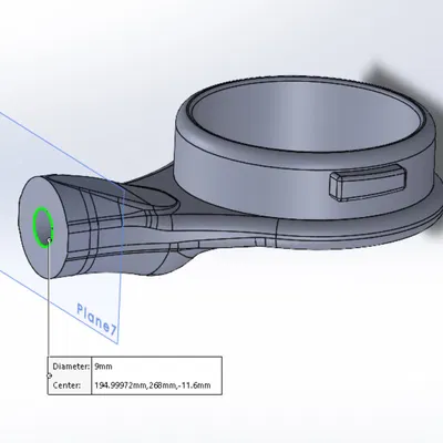 Tay pha cà phê La Microcimbali - In kim loại - Không có tay cầm