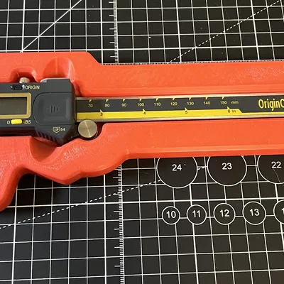 Kẹp Thước Cặp OriginCal 6"