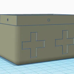 Đế Tròn Có Hộp Mực Và Logo
