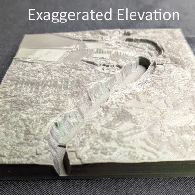 Thác Niagara - Mô hình 3D chi tiết