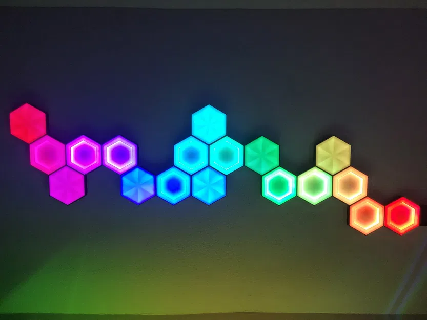 Bộ GamerLeaf WLED (Lấy cảm hứng từ Nanoleaf) - Image 1