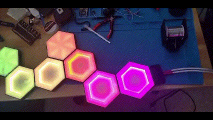Bộ GamerLeaf WLED (Lấy cảm hứng từ Nanoleaf) - Thumbnail 2