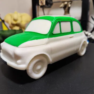 Mô hình xe Fiat 500 cổ điển