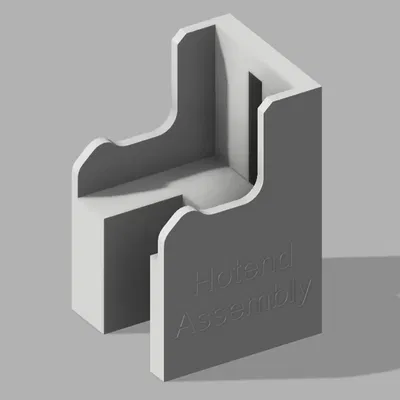 Giá đỡ Cụm Đầu Phun Bambulabs X1/P-Series Cho Bảng Pegboard Ikea Skådis