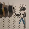 Giá đỡ Cụm Đầu Phun Bambulabs X1/P-Series Cho Bảng Pegboard Ikea Skådis - Thumbnail 4