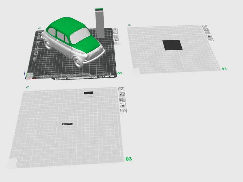 Mô hình xe Fiat 500 cổ điển - Image 6