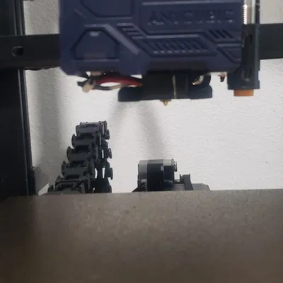 Duct làm mát quạt 3 mặt Anycubic Kobra 5015 cho tất cả các bộ phận kim loại của hotend