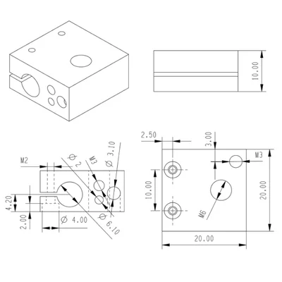 Duct làm mát quạt 3 mặt Anycubic Kobra 5015 cho tất cả các… 5