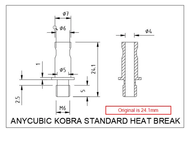 Duct làm mát quạt 3 mặt Anycubic Kobra 5015 cho tất cả các bộ phận kim loại của hotend - Image 13