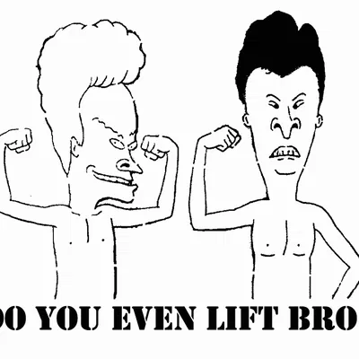 Beavis và Butthead, mày có tập gym không?