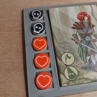 Token Trái Tim/Đầu Lâu Sinh Tử cho Karak