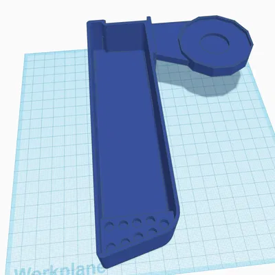 Khay Bên Phải Ender 3 V3 SE có Giá đỡ Camera Blink Mini và Khay Đầu Phun