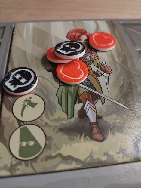 Token Trái Tim/Đầu Lâu Sinh Tử cho Karak - Image 2