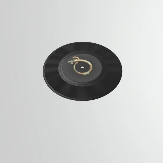 Mô Hình Đĩa Than 12 Inch - Image 2