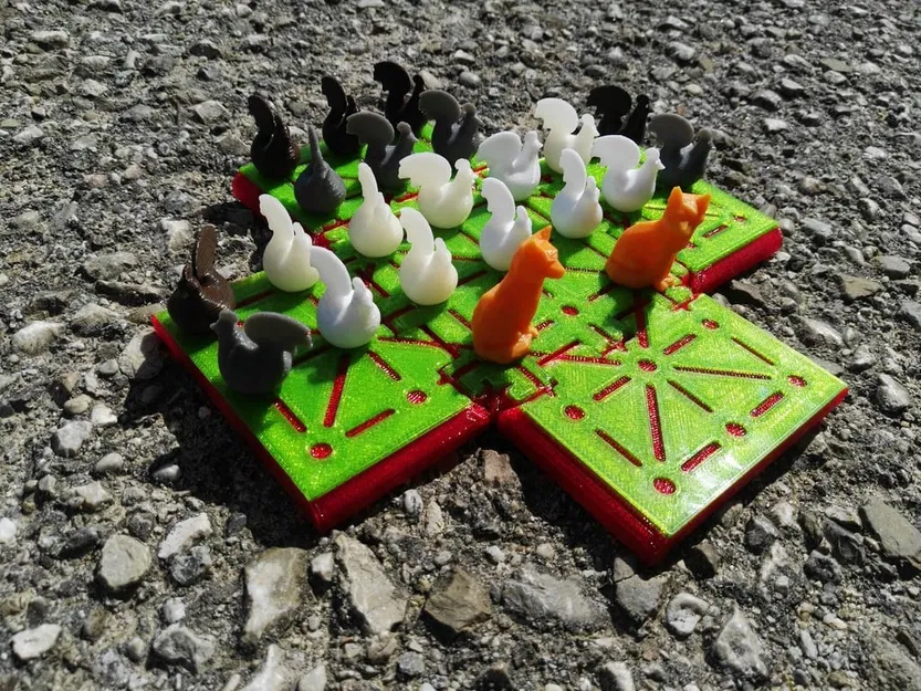 Trò chơi Cáo & Gà (hoặc Cáo & Ngỗng) - Image 1