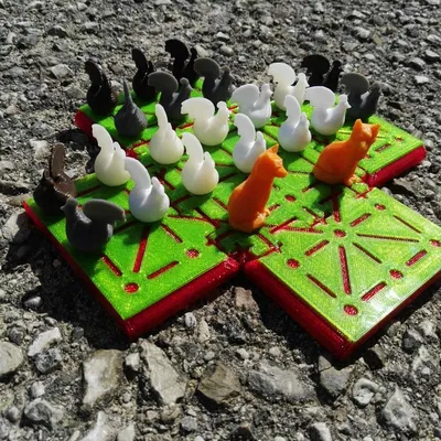 Trò chơi Cáo & Gà (hoặc Cáo & Ngỗng)