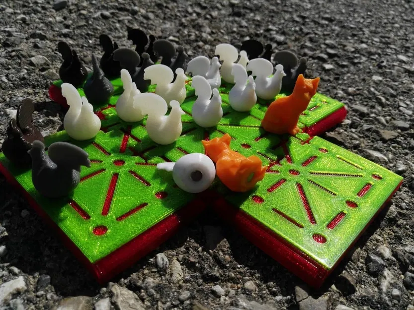 Trò chơi Cáo & Gà (hoặc Cáo & Ngỗng) - Image 3