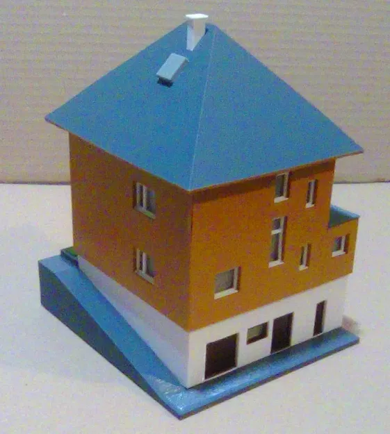 Mô hình bộ nhà gia đình tỉ lệ 1:100 - Image 2