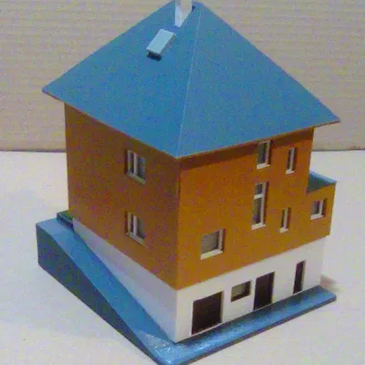 Mô hình bộ nhà gia đình tỉ lệ 1:100