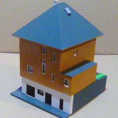 Mô hình bộ nhà gia đình tỉ lệ 1:100