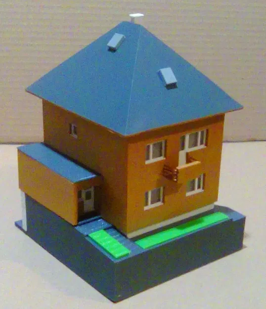 Mô hình bộ nhà gia đình tỉ lệ 1:100 - Image 4