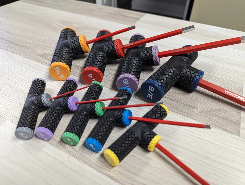 Bộ lục giác tay nắm T tối thượng (SAE) - Image 1