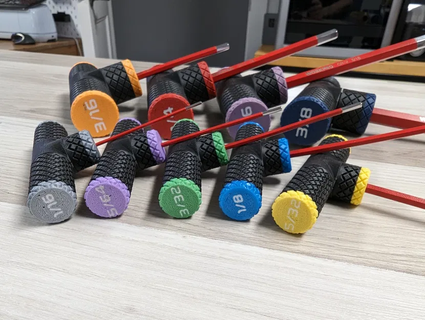 Bộ lục giác tay nắm T tối thượng (SAE) - Image 2