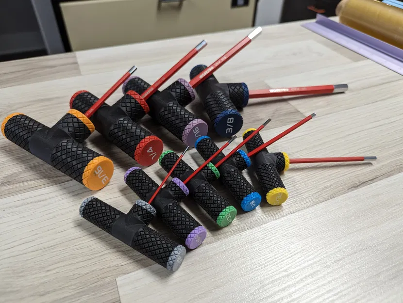 Bộ lục giác tay nắm T tối thượng (SAE) - Image 3