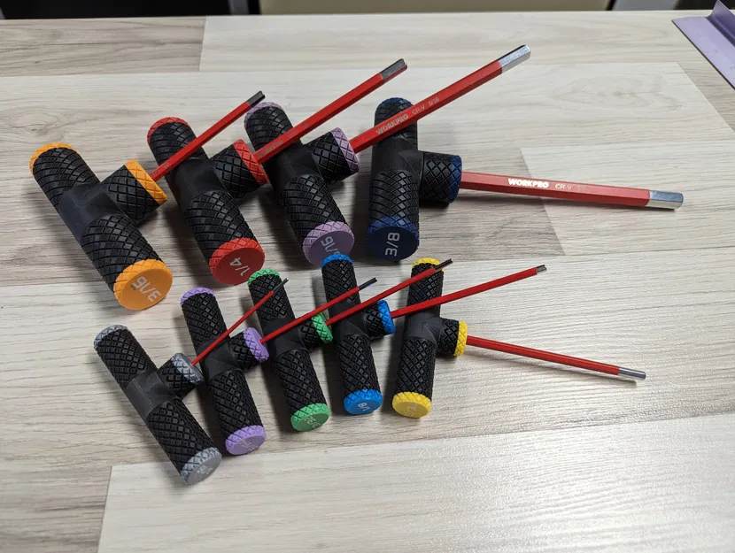 Bộ lục giác tay nắm T tối thượng (SAE) - Image 4