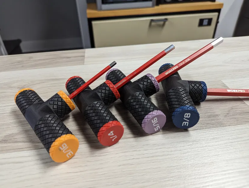 Bộ lục giác tay nắm T tối thượng (SAE) - Image 6