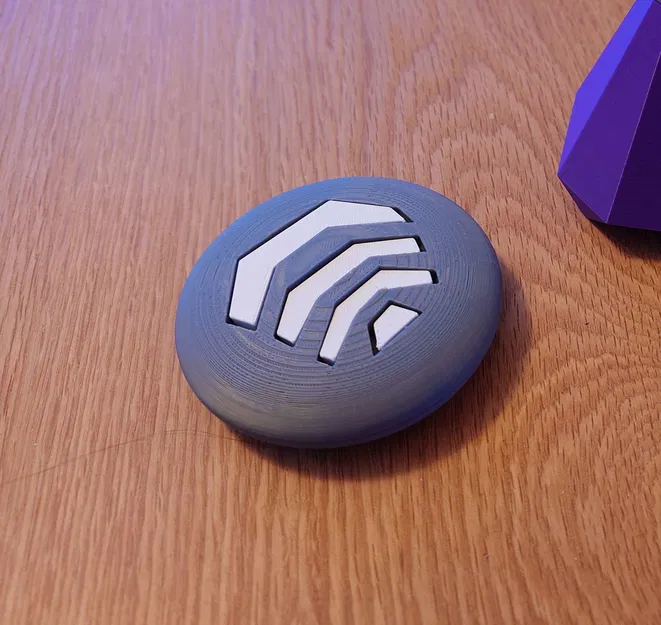 Mô hình 3D Viên Đá Rune Không khí (Runescape Air Rune) - Image 1