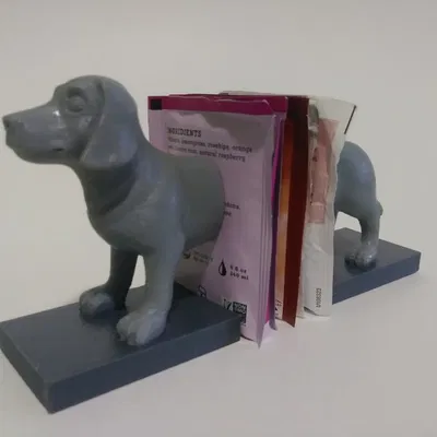 Kệ đựng túi trà hình con chó