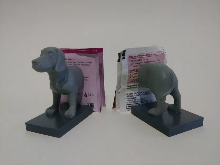 Kệ đựng túi trà hình con chó - Image 2