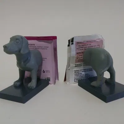 Kệ đựng túi trà hình con chó