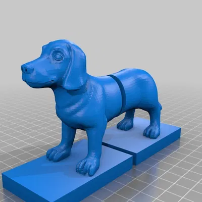 Kệ đựng túi trà hình con chó