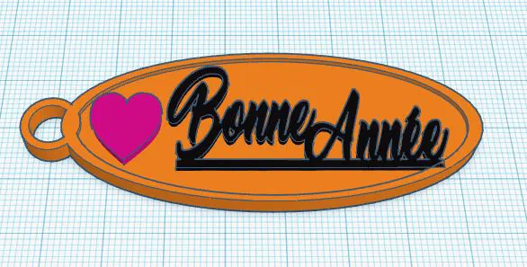 Móc khóa Chúc Mừng Năm Mới - Image 1