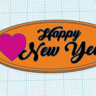 Móc khóa Chúc mừng năm mới