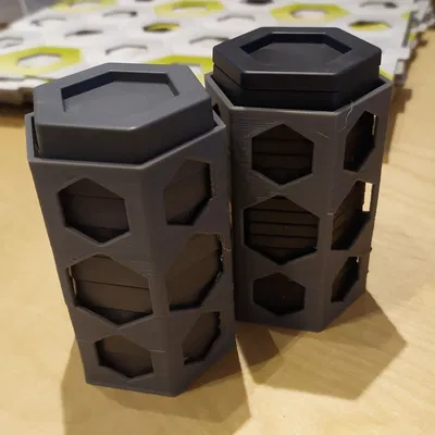 Hộp đựng đồ chơi Gravitrax màu xám đen