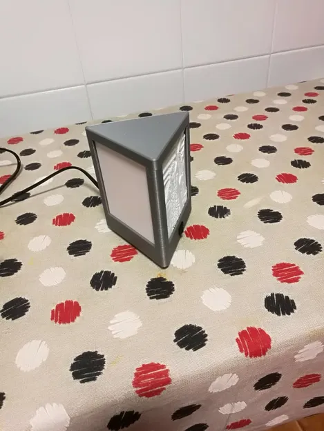 Chao Đèn Litofania Tam Giác - Image 1