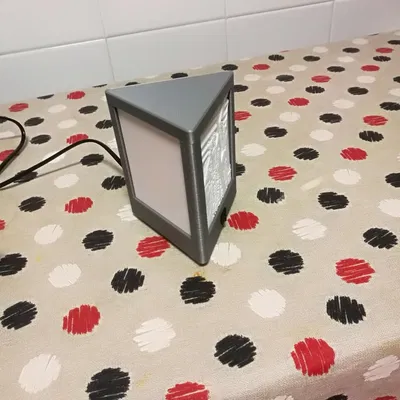 Chao Đèn Litofania Tam Giác